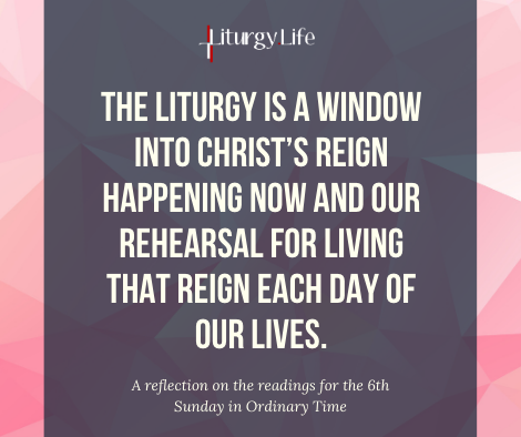 LiturgyLife's tweet photo. ICYMI: Get ready for the 6th Sunday in Ordinary Time with our reflection on the day's readings at  https://t.co/7kHjSNXtxo. https://t.co/RyAoJOOGRc