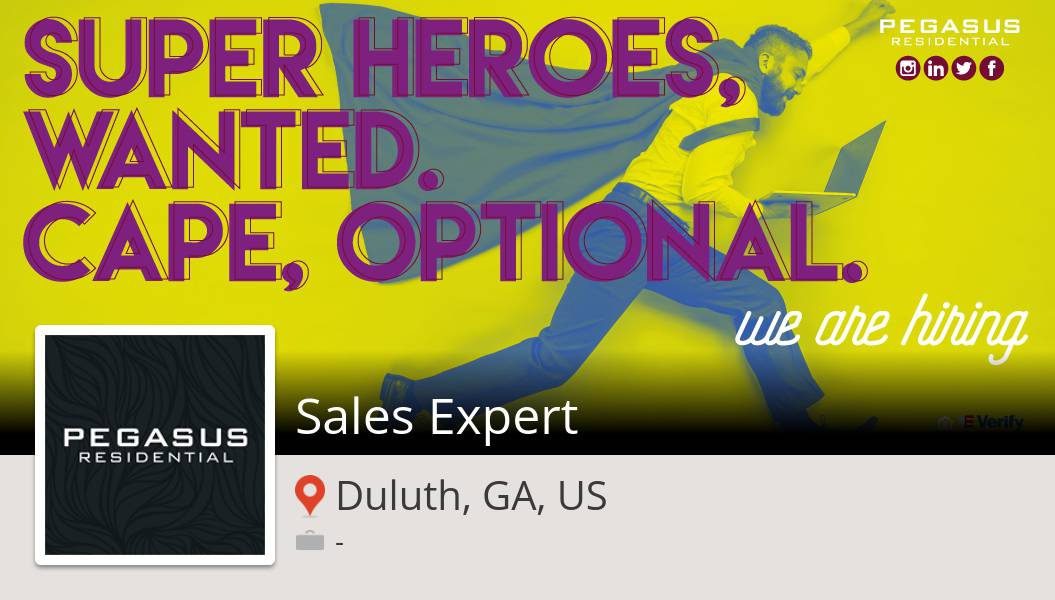 Check out this #job: #Sales #Expert at #PegasusResidential (#Duluth) workfor.us/pegasusresiden… #pegasuspower #wemakepigsfly #pegasusresidential #wehelppeoplefindhome #pegasus