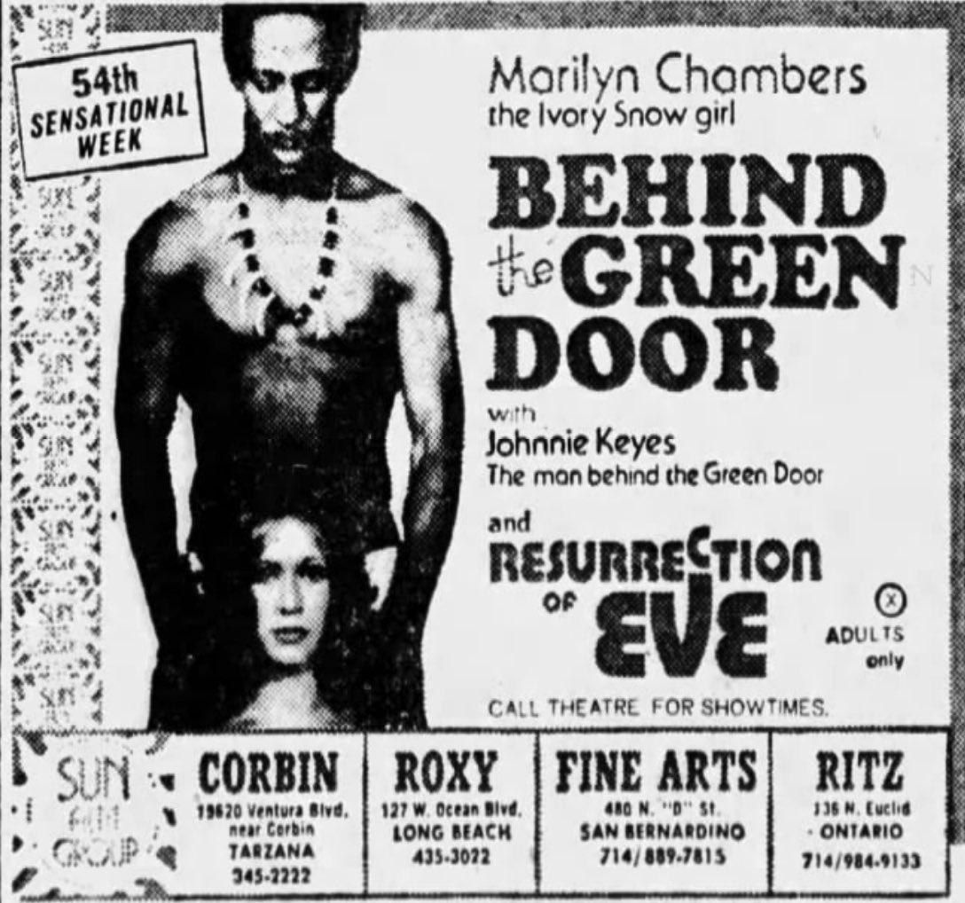 The late Johnnie Keyes was a hall-of-fame pornographic film actor best known for his performance in Behind the Green Door and the Swedish Erotica series. Besides his legacy in adult film, he starred in musicals and the theater, was a boxer and singer  #BlackHistoryMonth   2/
