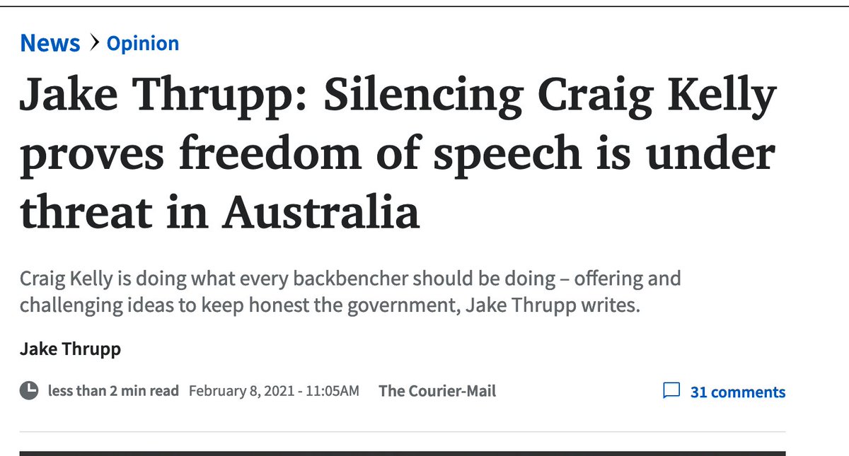 News Corp headliners are trying to frame Craig Kelly as an independent truth teller who is being smeared for going against the orthodoxy. That's absurd: Kelly baselessly speculates or, worse, shares info that he knows is wrong, undermining real experts.Here's some examples: