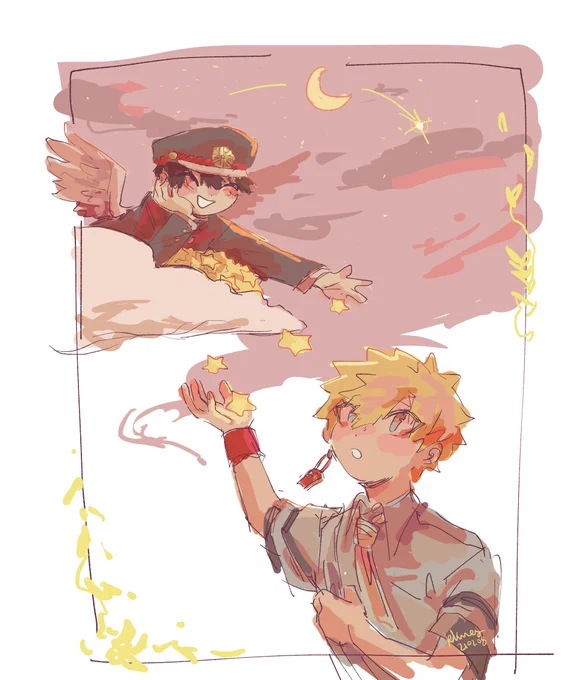 day 1- stars
#hanakouweek2021 