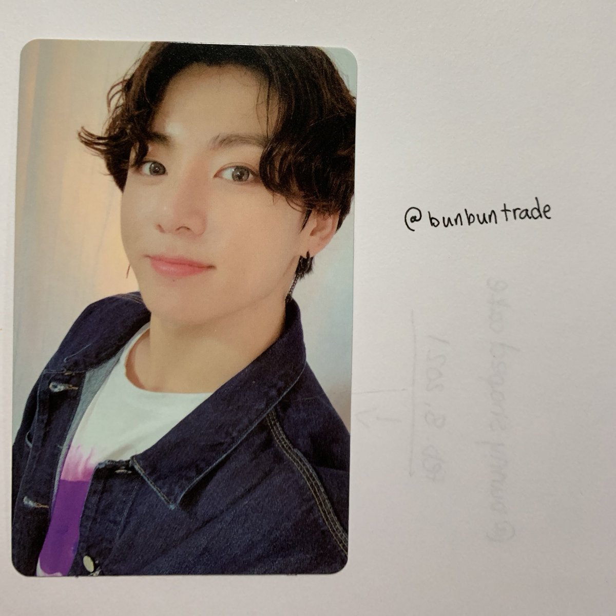 bunbuntrade's tweet photo. ミ☆🐰WTT🐰 

✿ JUNGKOOK 5TH MUSTER DVD ✿
ALBUM ☆ 5th muster dvd 
WANT ☆ tae only
LOC ☆ canada 
WW? ☆ yes without tracking
@BTSTradingPC https://t.co/yLsUWEAlIU
