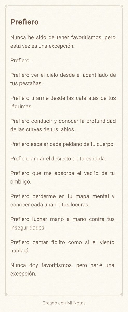 Prefiero...