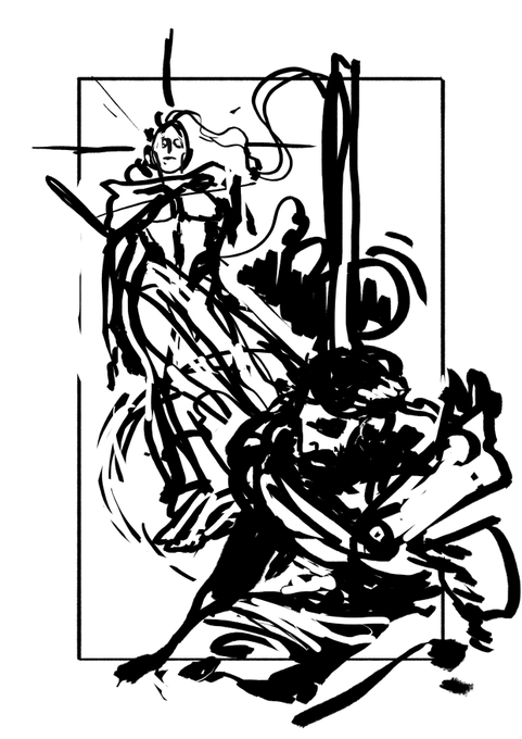 the sketch / the final piece ? 
