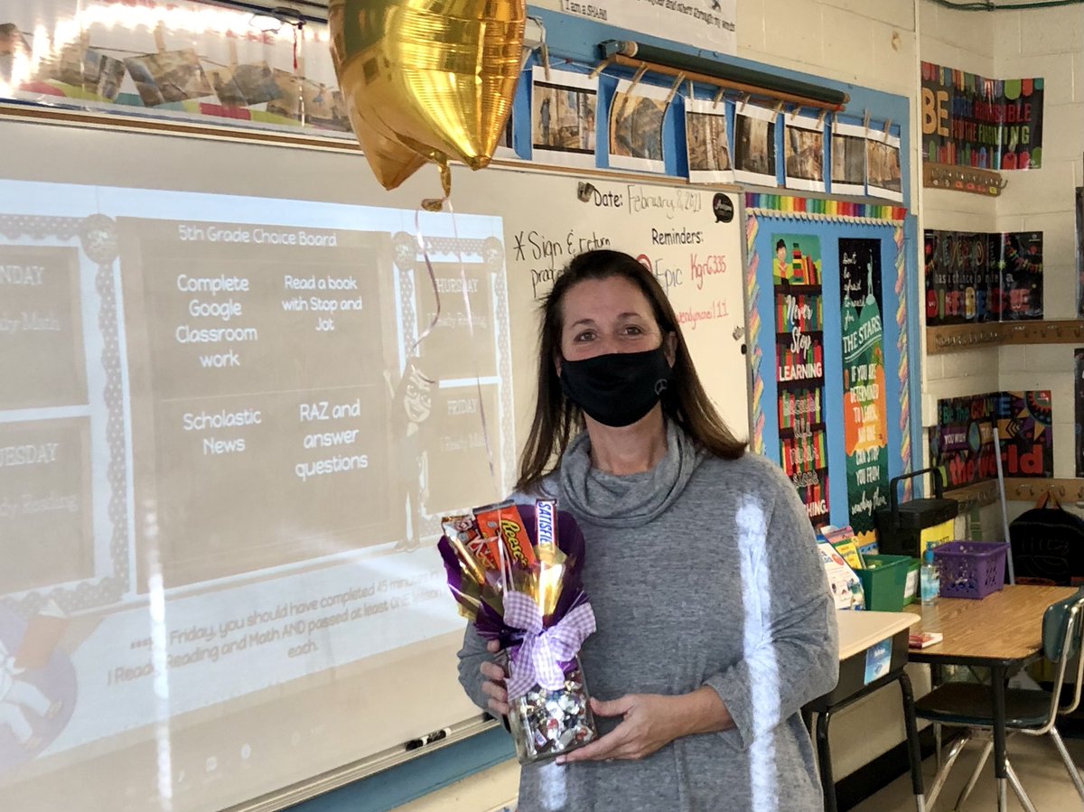 Congrats to Sunset Park’s teacher of the year Wendy McNeil!!