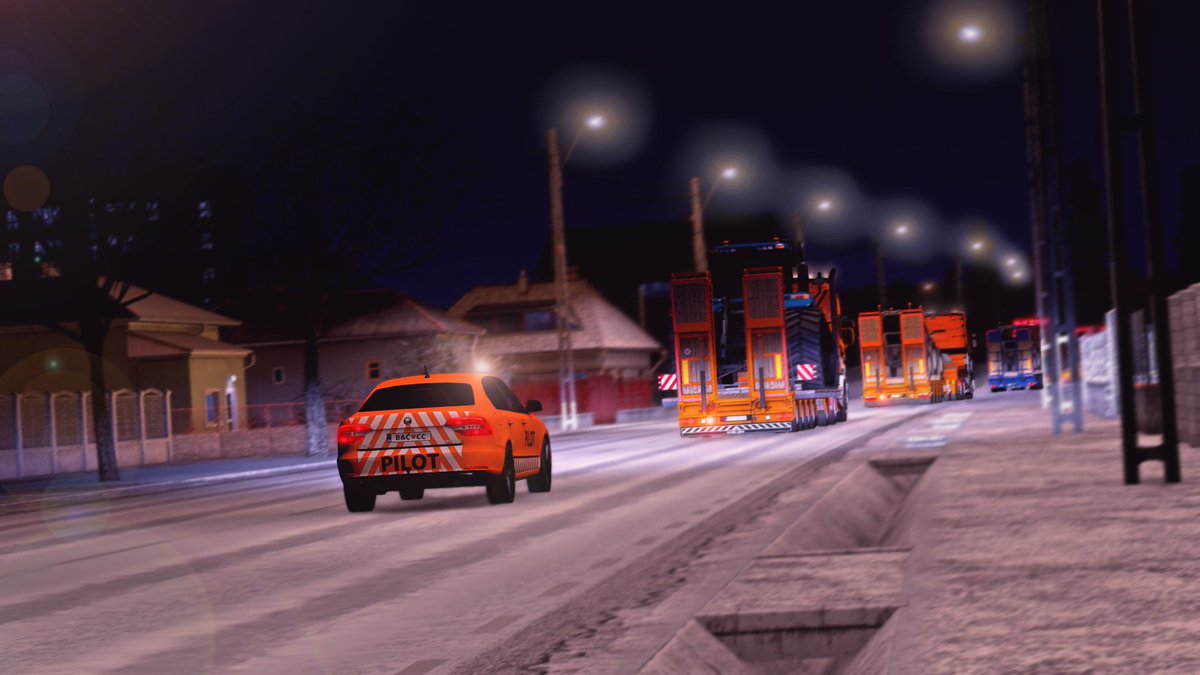 CraftMAN_CZ's tweet image. 📷 Photos from yesterday&apos;s ⚠Special Transport convoy🚛.