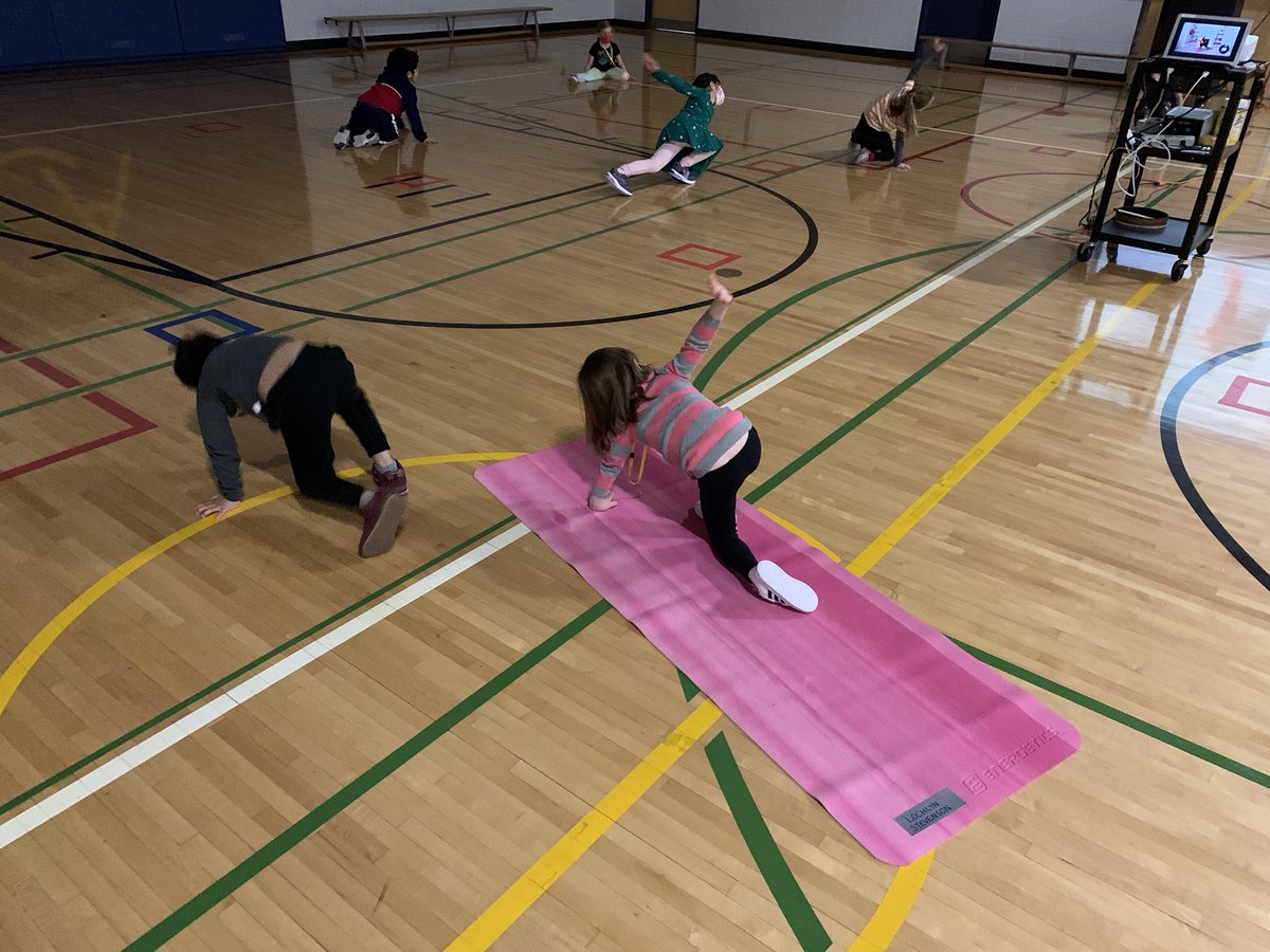 EdgemontPE's tweet photo. Exercising with a focus on strength, flexibility, balance, and endurance does not always require highly active/cardio activities; Pilates is one way to work on these fitness goals in a low impact yet high effort/exertion way. https://t.co/dMHnpl1Ftf