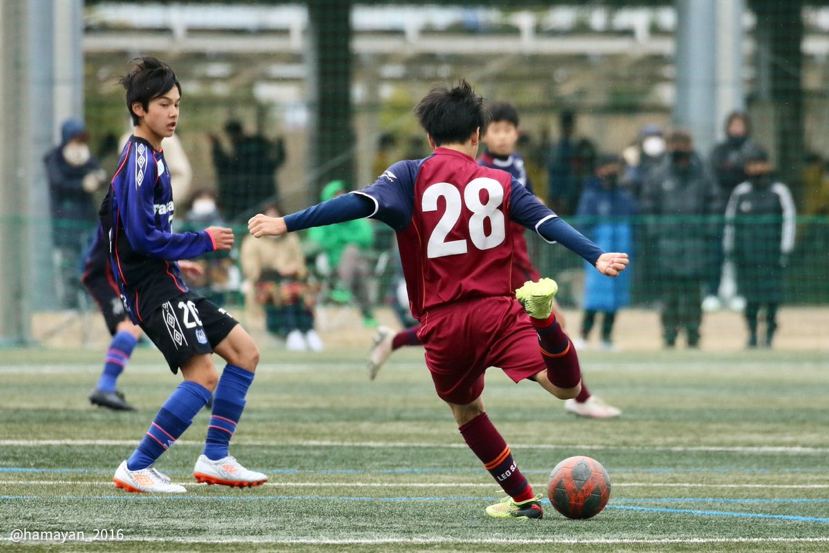 はまやん 大阪府クラブユースサッカートーナメント U 14 準決勝 ガンバ大阪 レオsc 12 19 J Green堺