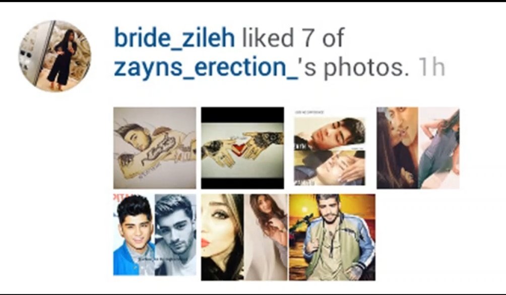 MARCH 2016in an interview with EW Zayn admits he being the closest to liam APRIL 2016bride zileh, zayn' aunt likes a bunch of ziam stuff ( if there's no love between the two,why would she?)