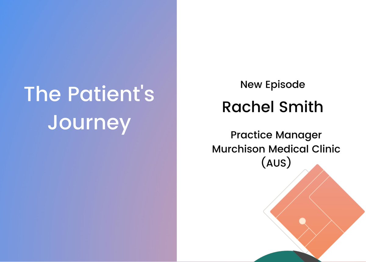 tpjpodcast's tweet photo. The Patient's Journey Podcast is moving abroad this week! We sat down with Rachel Smith, the practice manager at the rural Murchison Medical Clinic in Australia 🦘🇦🇺. Listen below on Apple podcasts! https://t.co/OdsOPRi7bw https://t.co/4WmH0xrZI6