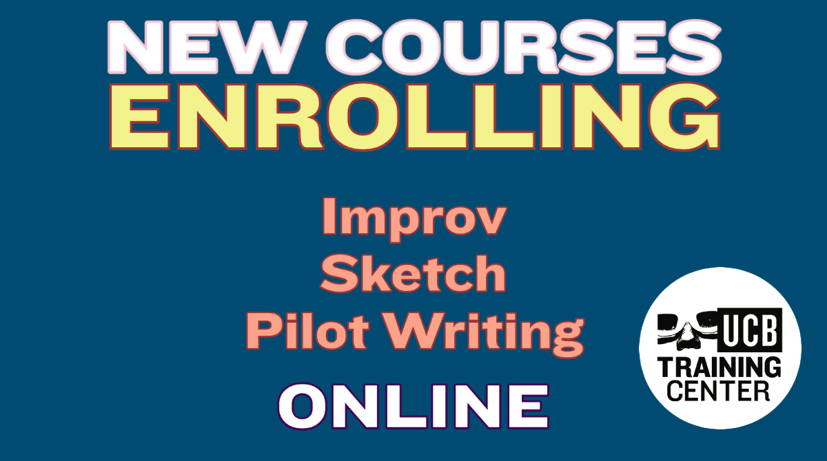 New courses added in improv, sketch, pilot writing, and more! 

Link: bit.ly/38YH3c6