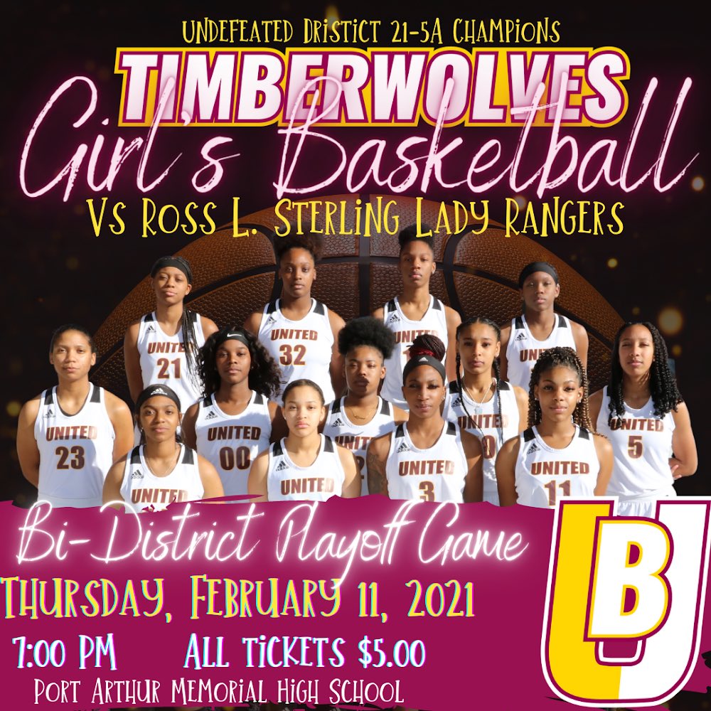 Let’s Roll Ladies ⁦<a href="/UnitedGBB/">BU Girls Basketball</a>⁩ !!!! TX State Playoffs #UnitedStateofMind #UReady #UWSUWW ⁦<a href="/kfdmsports/">KFDM Sports</a>⁩ ⁦<a href="/uiltexas/">Texas UIL</a>⁩