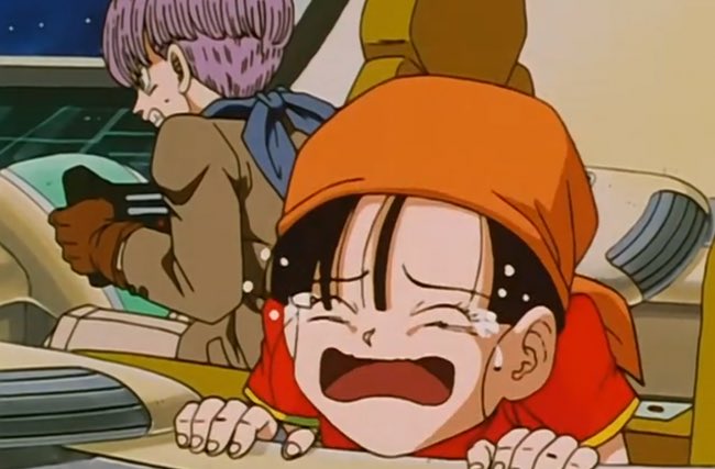 Dragonball GT - Toei Animation Original Celluloid - Pan (crying)