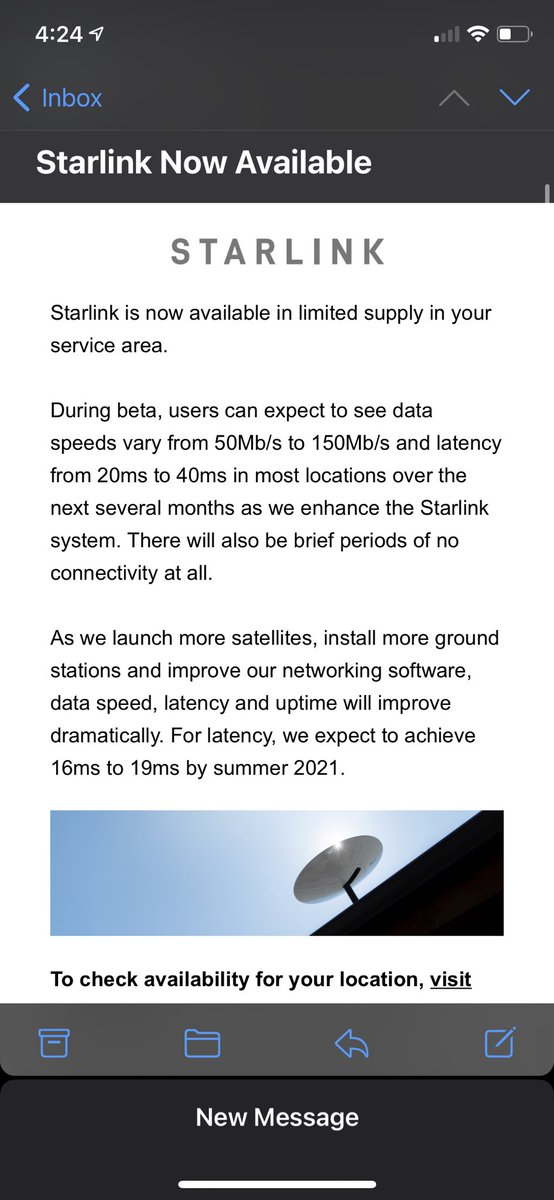 dmstrLP's tweet image. Oh nice @StarlinkPage available in Madison area now.