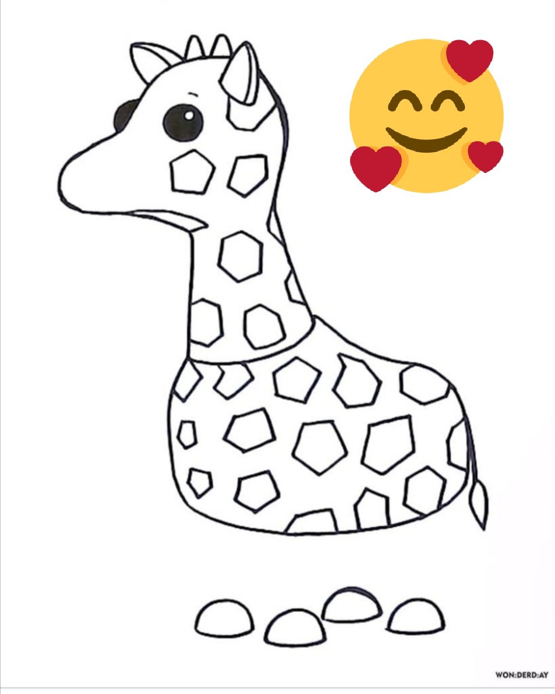 Adopt Me: Giraffe Pet - Adopt Me V2