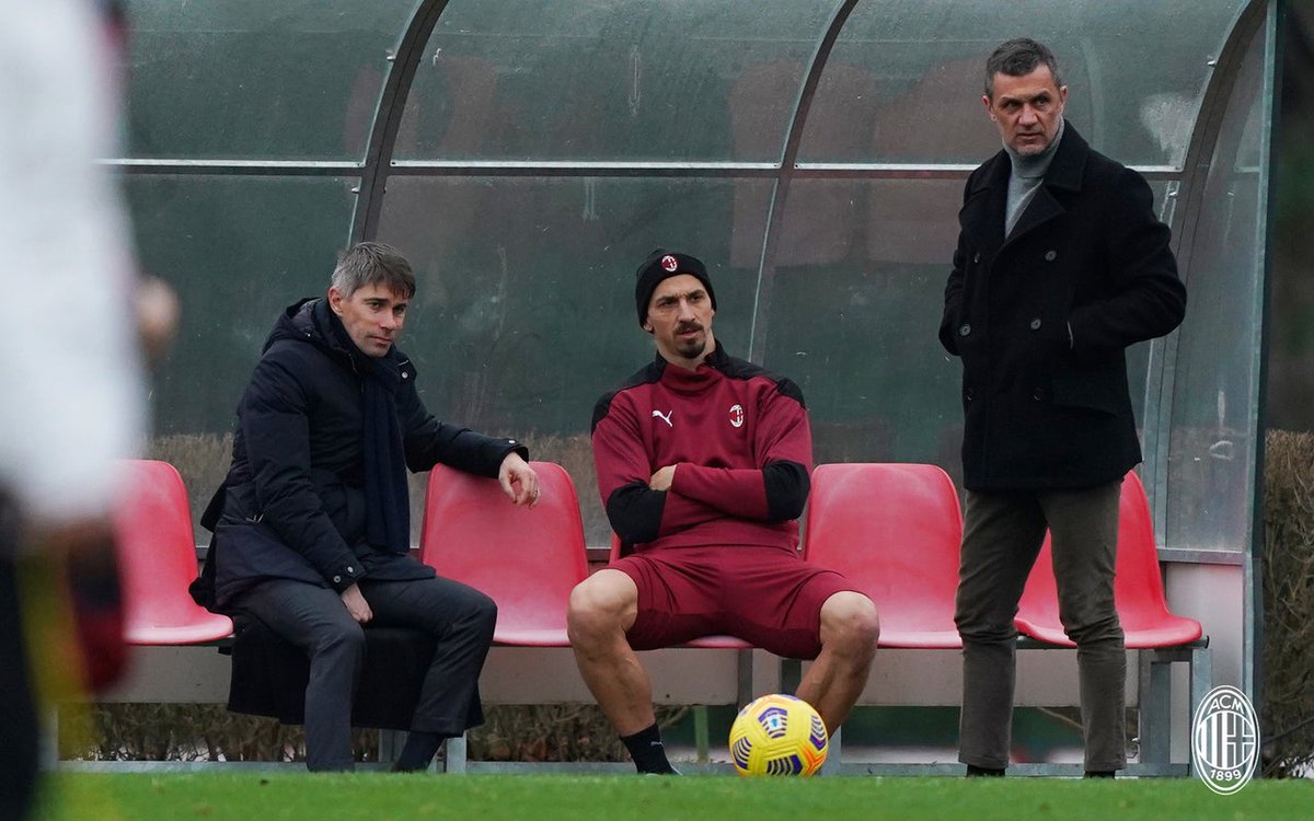 Paolo Maldini at Milanello last week