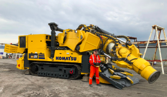 ReThinkMining's tweet photo. The drill &amp; blast method of digging tunnels in hard rock can be inefficient and risky, but CMIC member, Vale, is currently testing a new continuous mining machine that will take over the job. Learn more about this ground-breaking project: https://t.co/L6qjhpYdsu #rethinkmining https://t.co/NACS38ScwD