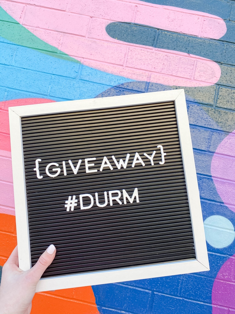 GIVEAWAY! We're teaming up with Hometown to gift one of YOU over $300 worth of Durham goodies! 😍 Head over to our Instagram to enter! 👉instagram.com/bestofthebull
