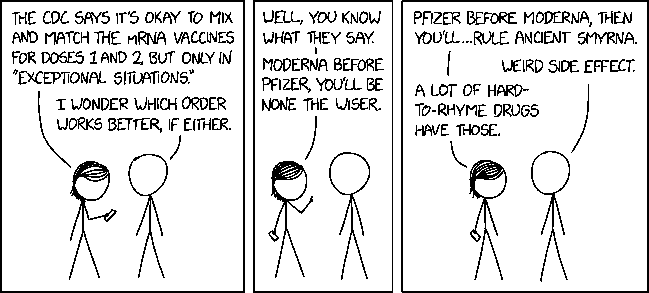 Vaccine Ordering xkcd.com/2422/ m.xkcd.com/2422/