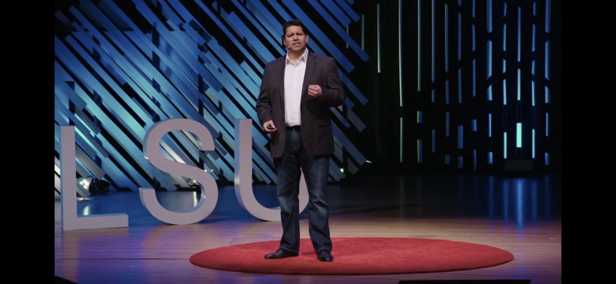 LSUVetMed's tweet photo. Our next Open House video features the #TEDxLSU talk given by Juan Martinez, PhD, as he explains surprising sources for fighting antibiotic resistance. #lsuvetmedopenhouse https://t.co/TOpzf2PdME https://t.co/nW31nTiTIv