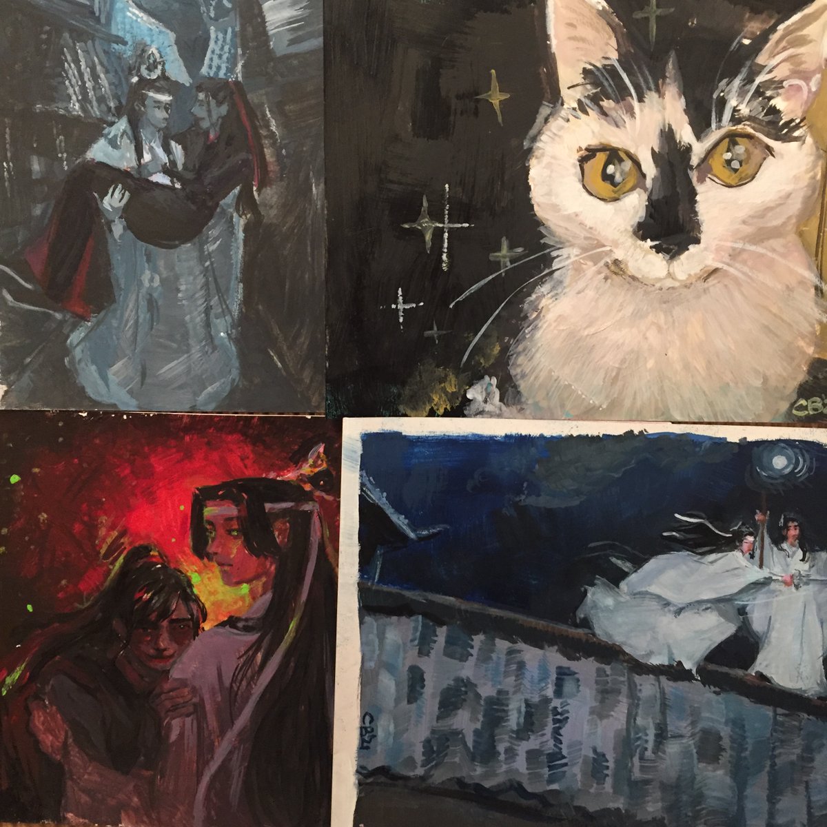 worse_name's tweet image. hi again!! I've got 8 paintings available for purchase!! this is my only income at the moment so RTs are extremely appreciated even if you're not interested in buying. Thank you! ✨💖💕doc with prices and info here: docs.google.com/document/d/1ds…