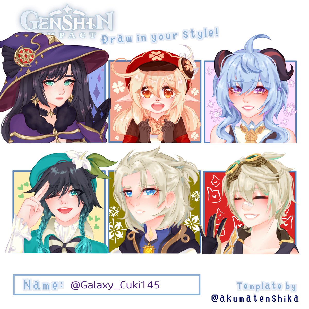 🐍🦋 || Cuki • Vtuber & Artist (@cuki_reeva) on Twitter photo My contribution to the fandom ✌️
<a href="/AkumaTenshika/">Tenshika @ Anime Night Mart A57</a> Thank you so much for the template it was really fun uwu💕💕
#GenshinImapct My contribution to the fandom ✌️
<a href="/AkumaTenshika/">Tenshika @ Anime Night Mart A57</a> Thank you so much for the template it was really fun uwu💕💕
#GenshinImapct