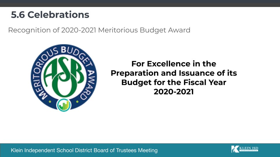 Klein ISD tweet media