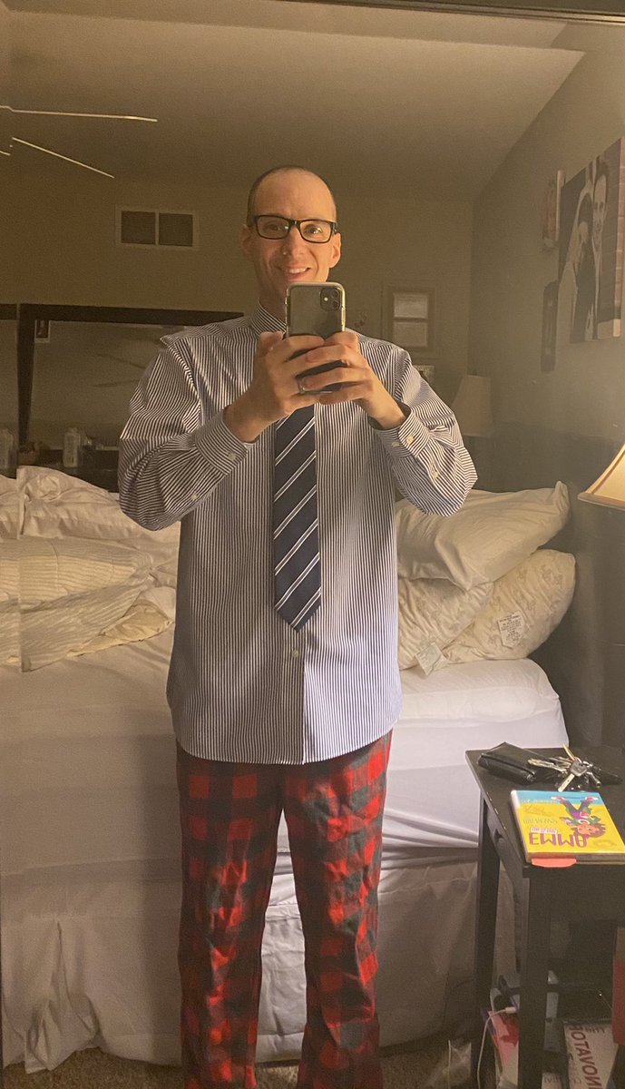 Two huge benefits of virtual winter concerts
1. Not going out on a cold night
2. Half formal concert dress!