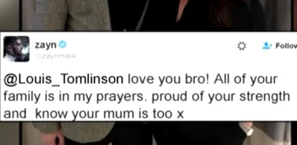 DECEMBER 2016X Factor Finals Louis performed and the boys but Z attended to show their support. Zayn tweets his condolences.