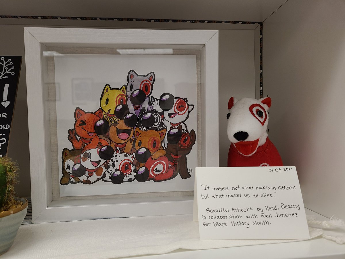 Loving this awesome artwork by one of our team members <a href="/_Dreamsverse/">DЯΣΛMƧVΣЯƧΣ</a>! #talented #inclusion #bullseye #workwhereyoulove <a href="/r_d_parsons/">RD Parsons</a> @srijana06239275