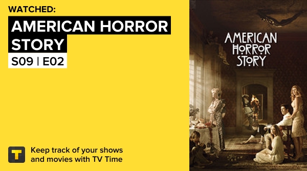 deadlyvampires's tweet photo. I've just watched episode S09 | E02 of American Horror Story! #AHS  https://t.co/mfSKpSbnpk #tvtime https://t.co/ES44puaHjZ