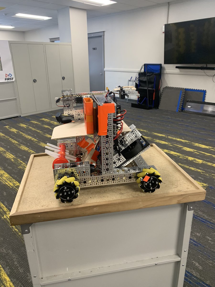 Our robot is ready for testing