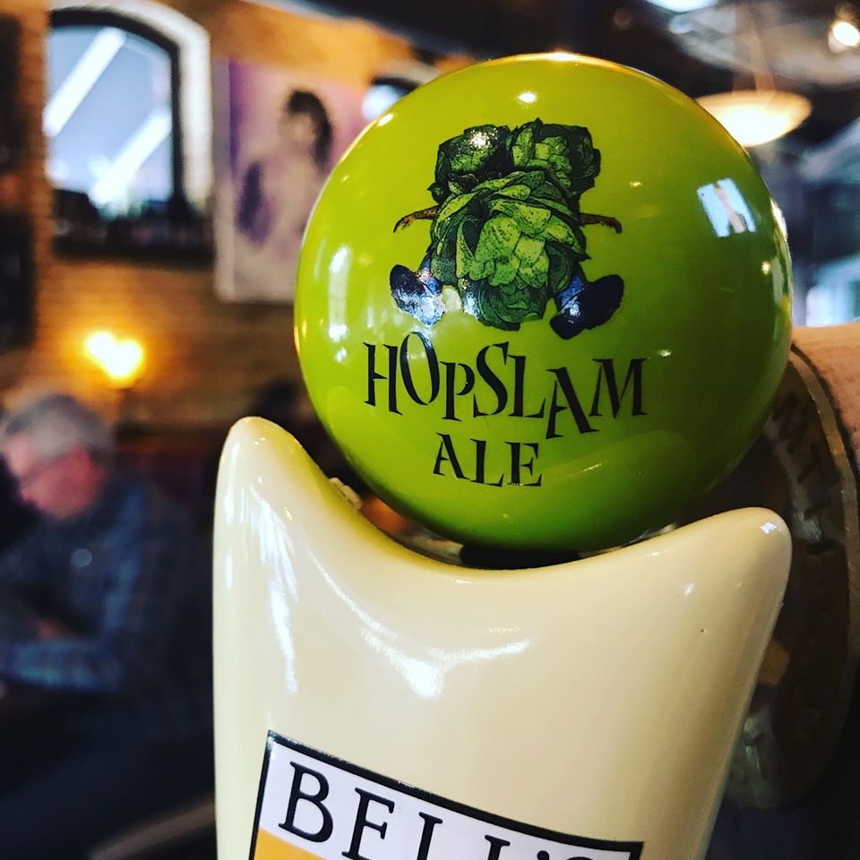 Just Tapped!! Bell's Hopslam! 
Selected specifically because of their aromatic qualities, these Pacific Northwest varieties contribute a pungent blend of grapefruit, stone fruit and floral notes.
Alcohol By Volume: 
10.00%