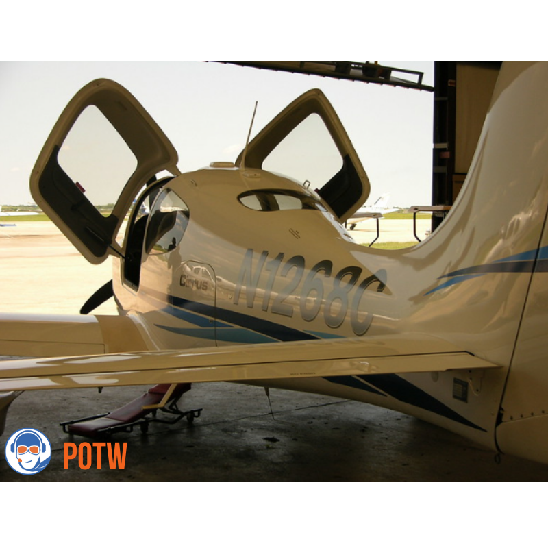 AeroSearcher's tweet photo. #POTW look at those awesome doors! Love this Cirrus SR2 behind the aircraft shot. #aviationlovers #aviation #aircraft #cirrus #aviationphotos 

https://t.co/UZJ62RWGEU https://t.co/bu1Eh9eyIW