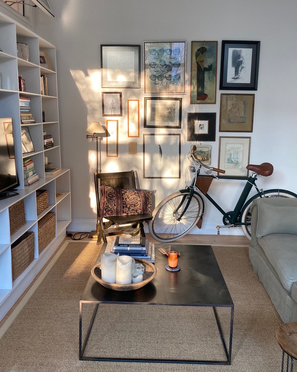 Vela bike = can also be apart of your living room decor 😉