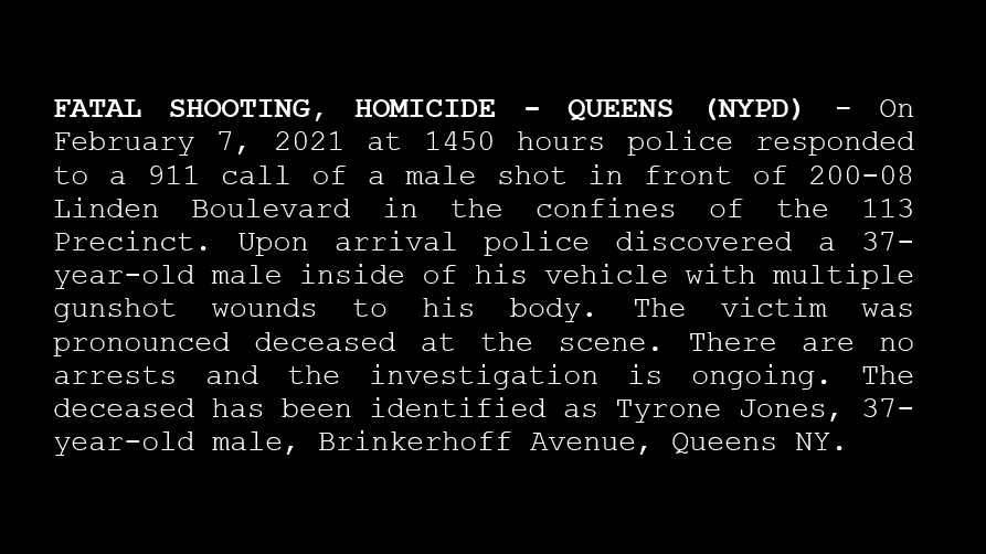 loudlabsnyc's tweet photo. Fatal shooting in Queens yesterday #homicide #fatalshooting #shooting #113precinct #nypd #homicide #nyccrime https://t.co/bhaH9bbZOe
