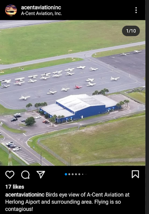 A-Cent Aviation has around 9 Aircraftsin their Fleet, A-Cent Aviation is proud to be an "FAA-certified" CATS and COMIRA testing center.They're based out of Herlong Recreational Airport, Jacksonville, FL.Aircrafts  https://www.a-centaviation.com/aircraft-rental&nbsp;  $GYOGFAA https://www.faa.gov/uas/advanced_operations/certification/
