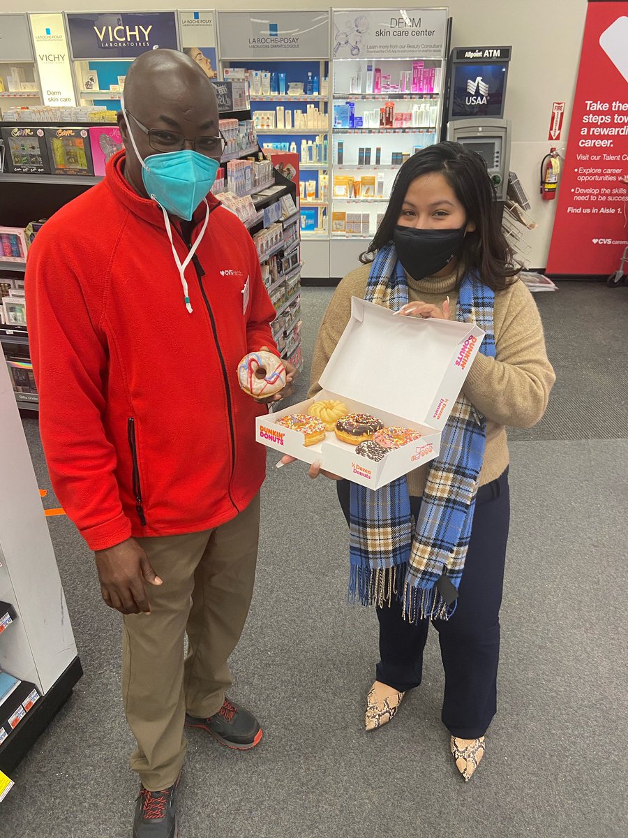 Showing some appreciation to my APC Colin at 2174 last week! Thankful for all he does to deter theft and provide outstanding customer service to our patients and customers.