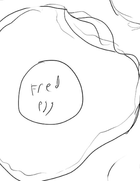 I would have never imagined this piece would get so much attention, I think I owe this to the mvp egg. Fred the Egg 