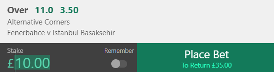 ParaffinTips's tweet photo. 09/02 (17:45) 🇹🇷
Fenerbahce vs Basaksehir
12+ corners
1u @ 3.50 (bet365)
#bettingtips #betting https://t.co/TitblLtKw8