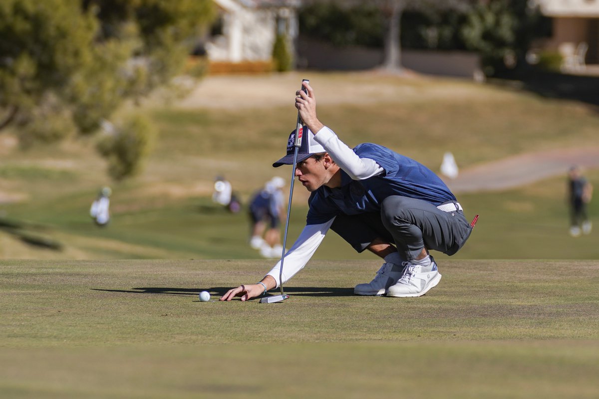 USUGolf's tweet photo. Utah State finishes Thunderbird Invitational tied for fourth, while Colten Cordingley and Chase Lansford tie for third and 10th, respectively.

📰: https://t.co/m3P1cTt78S

#AggiesAllTheWay https://t.co/HCkXEh7rul
