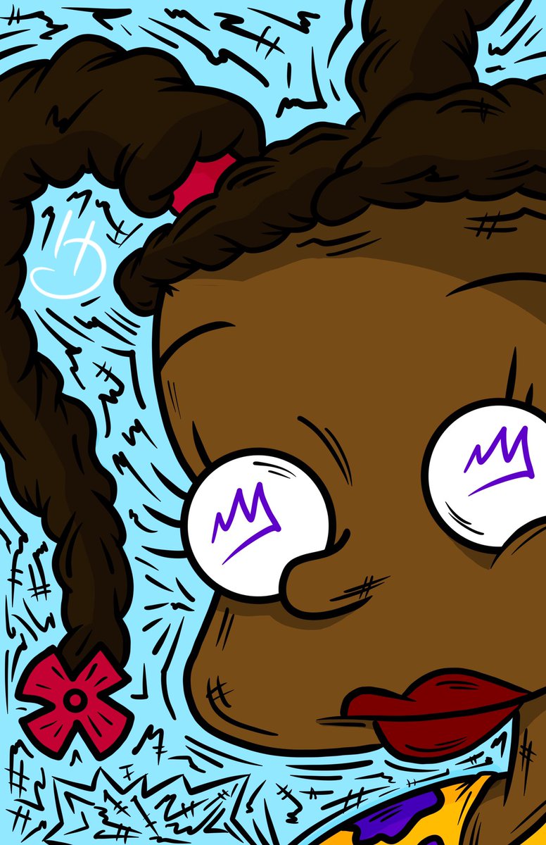 BrockVisual's tweet photo. ✨🟤Someone Like You🟤✨

👧🏾Susie Carmichael - 08 of 28

“I am rubber and you are glue. Whatever you say bounces off of me and sticks to you!”
-Susie

#brockdoesart
*Prints are available * https://t.co/Hkm4XPJTKG