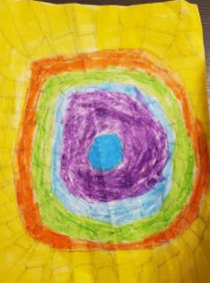 straight_ehs's tweet image. My grade 2/3s created these beautiful pieces of art work inspired by Alma Woodsey Thomas #BlackHistoryMonth