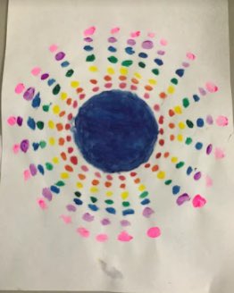 straight_ehs's tweet image. My grade 2/3s created these beautiful pieces of art work inspired by Alma Woodsey Thomas #BlackHistoryMonth