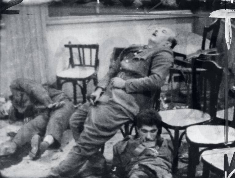 The Baathists would eventually capture him and kill him on national television in a short video titled "The End of the Criminals" in which they disrespected and spit on his dead corpse. American media would praise this episode as the overthrow of the "Pro-red dictator".