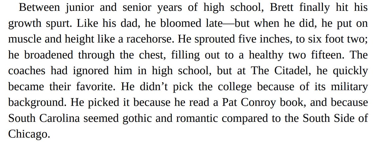 Just finished Ben Shapiro's novel and feel like I've taken a deep dive inside Ben's mind. The main hero in the story is a military badass who was unathletic and unpopular in school but then he hit a growth spurt later in life and became tall and strong.