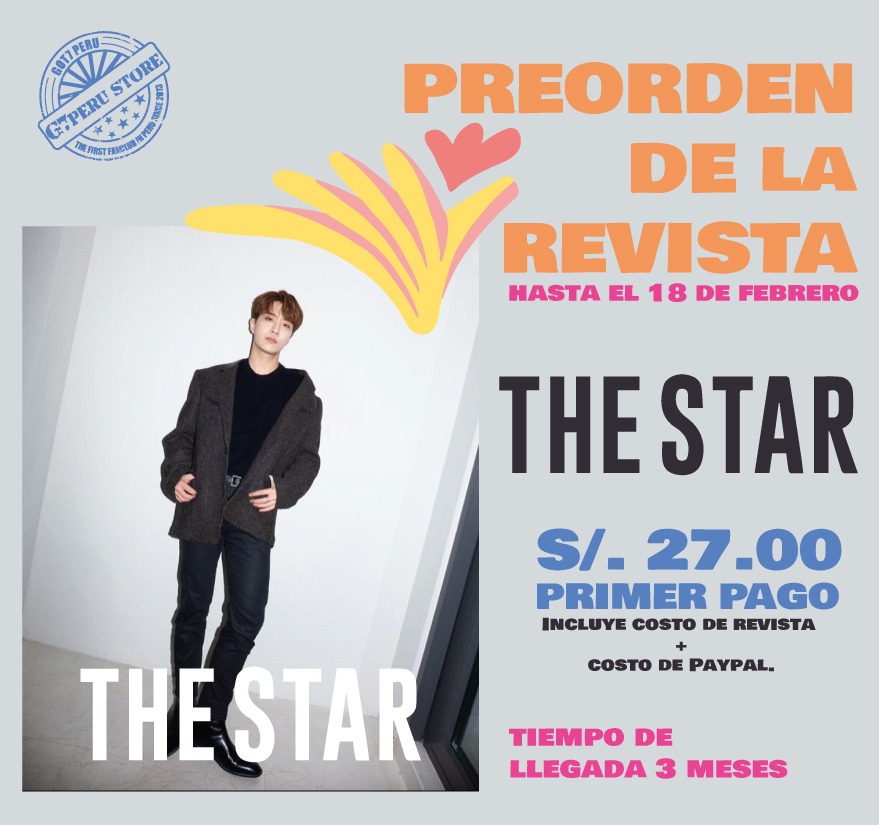 GOT7_Peru's tweet photo. 🇵🇪PRE ORDEN l Revistas
Ahgases les traemos la pre orden de las revistas:
🌟THE STAR - Youngjae
🌟MAPS - Jackson
🌟KNIGHT - JB
🖇https://t.co/KL7OME6F7x
#G7PeruStore #GOT7Peru #THESTAR #Youngjae #MAPS #Jackson #KNIGHT #JB #GOT7 @GOT7Official https://t.co/imLAHImt18