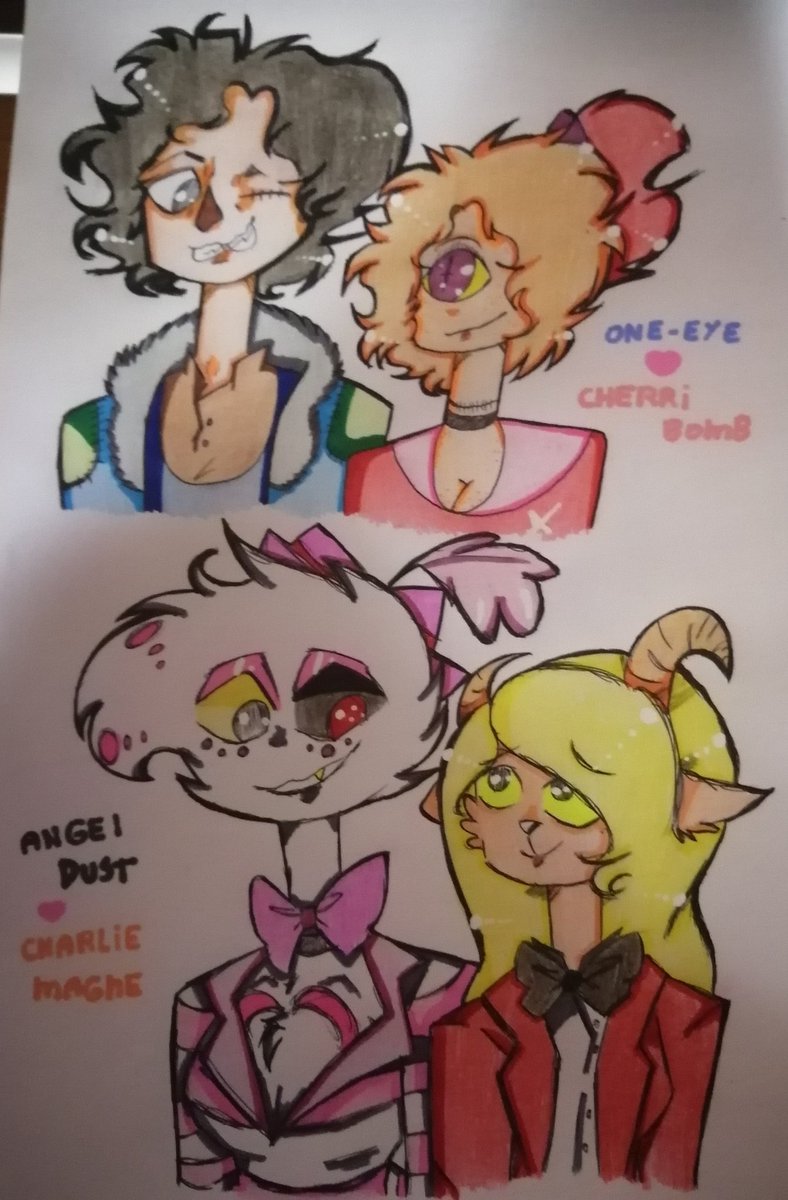 Diosestaaqui57's tweet photo. Yes #oneeyewrongturn #cherribombhazbinhotel #wrongturn #cherribomb #hazbinhotel #hazbinhotelships #angeldust #angeldusthazbinhotel #angeldustxcharlie #charliemagne #charliedust #charliehazbinhotel https://t.co/Uxk5dj90A9