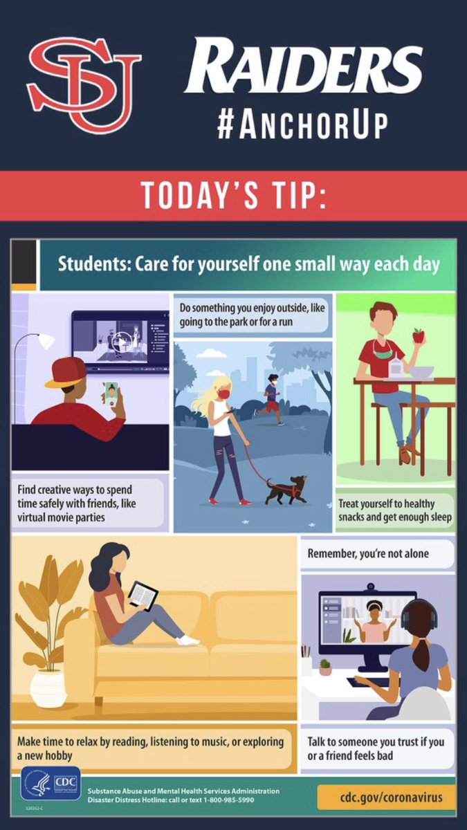 Some great tips to stay heathy mentally and physically! #anchorup