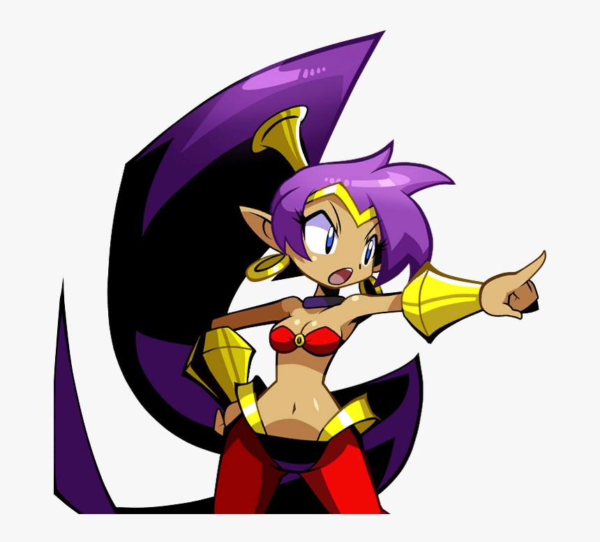 Here's a Shantae render I did using @ultim8nik's model and setup ...